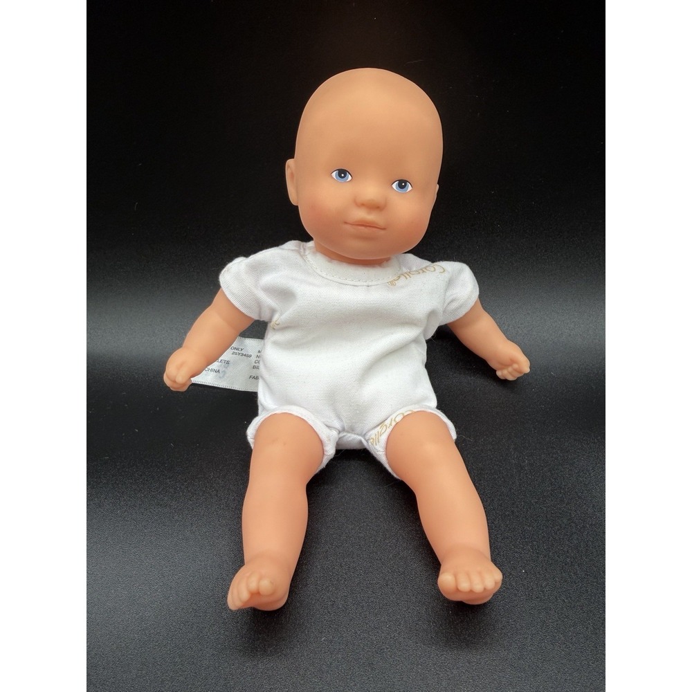 Corolle Mini  8" Doll Blue Eyes Soft Body No Clothes